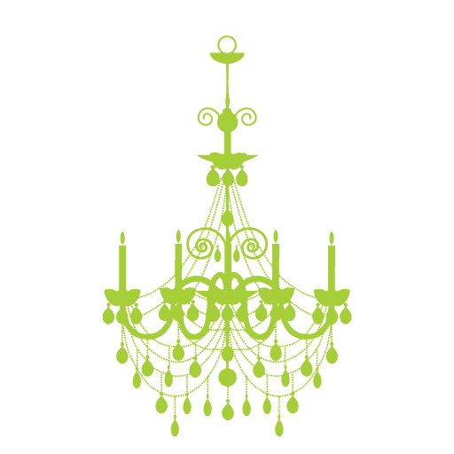 cropped chandelier